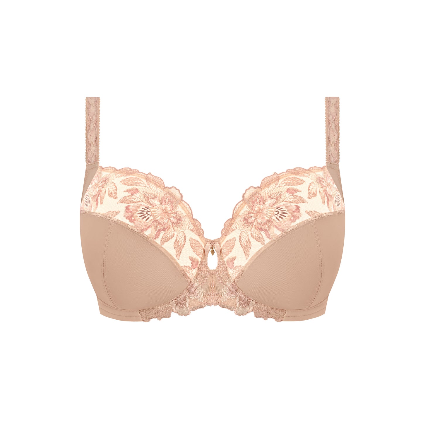 Magdalena Underwired Side Support Bra - Natural