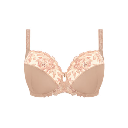 Magdalena Underwired Side Support Bra - Natural