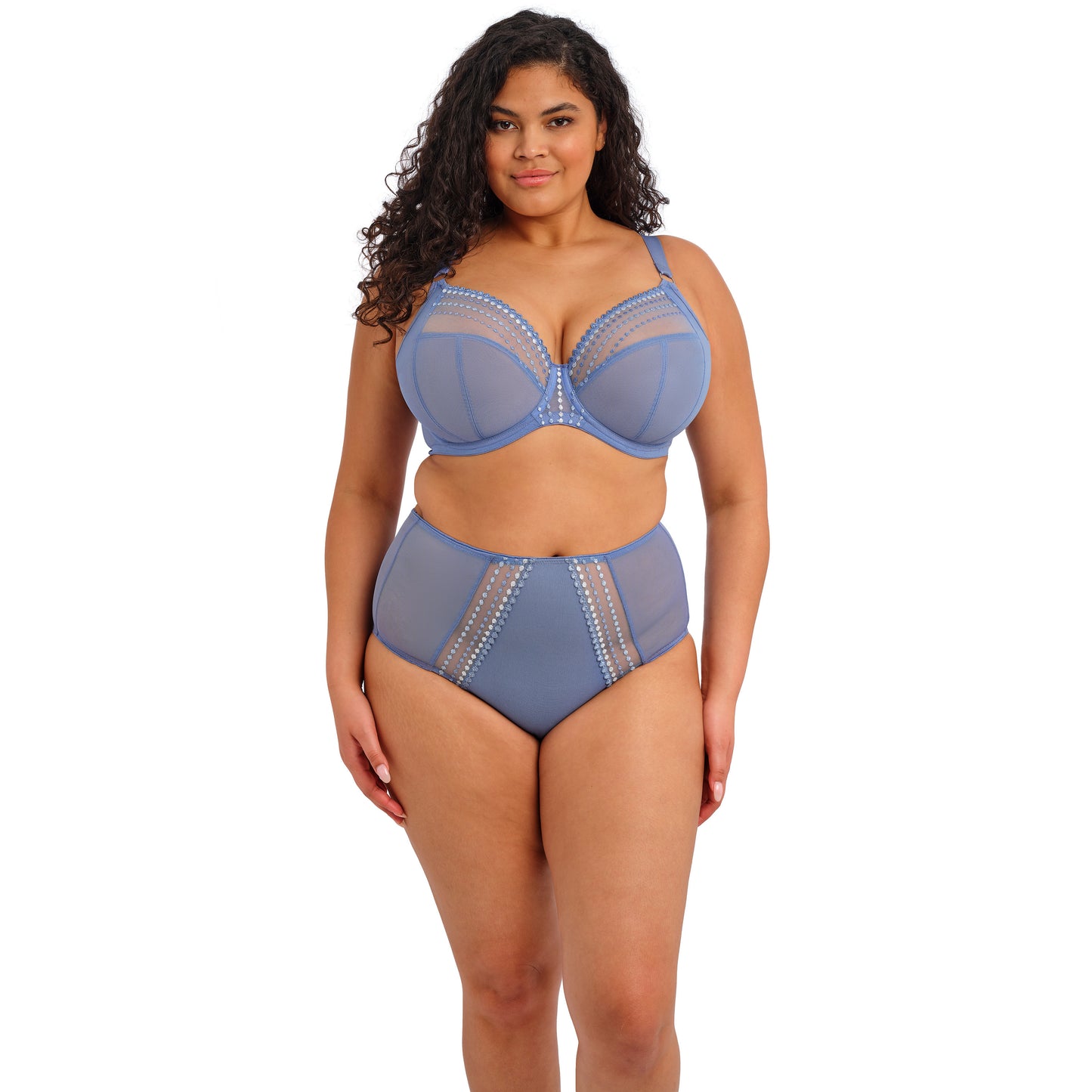 Matilda UW Plunge Bra - Lunar Blue