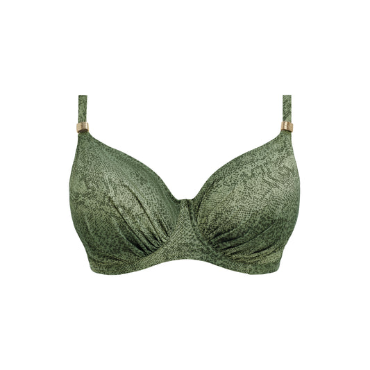 Fantasie Maya Bay gathered Full Cup Bikini Top